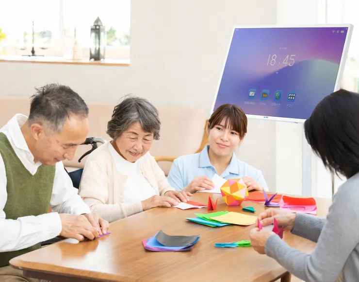 老人ホームなどの施設