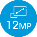 画素数 12MP