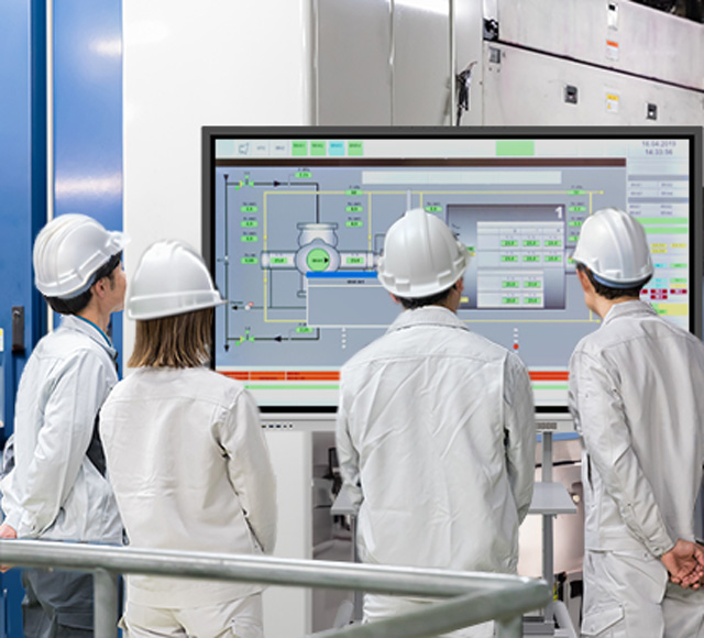 ELMO Boardによる製造現場のDX推進