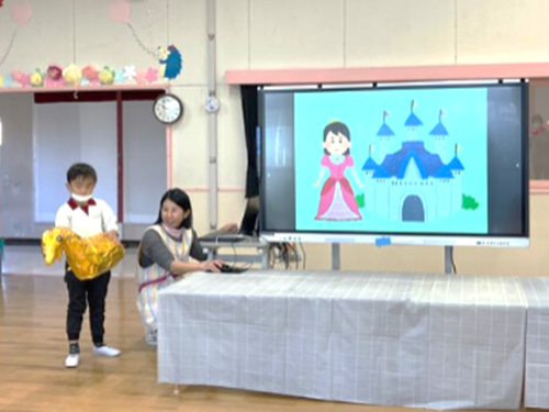 劇遊びのイメージをみんなで共有