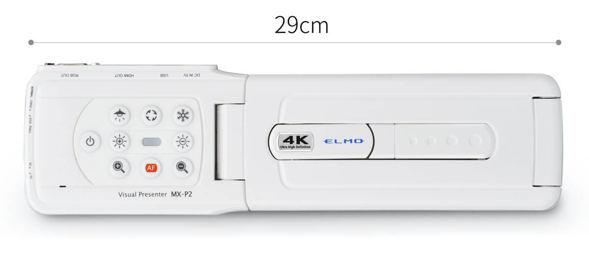 最大98％オフ！ 4Kコンパクト書画カメラ MX-P3 エルモ 新発売